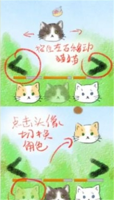 猫猫吃成猪猪游戏0