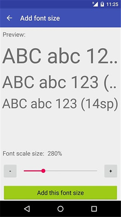 Big Font3