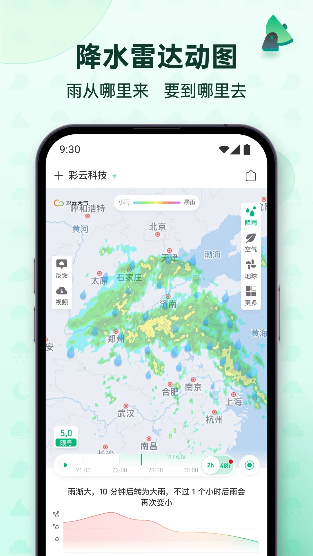 彩云天气纯净版3