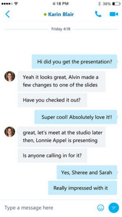 skype安卓版1